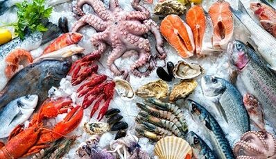 Buah -buahan laut untuk meningkatkan potensi pada lelaki