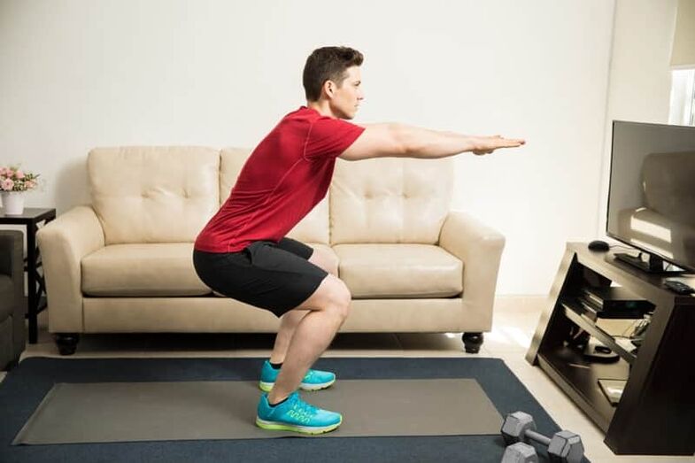 Squats untuk meningkatkan potensi